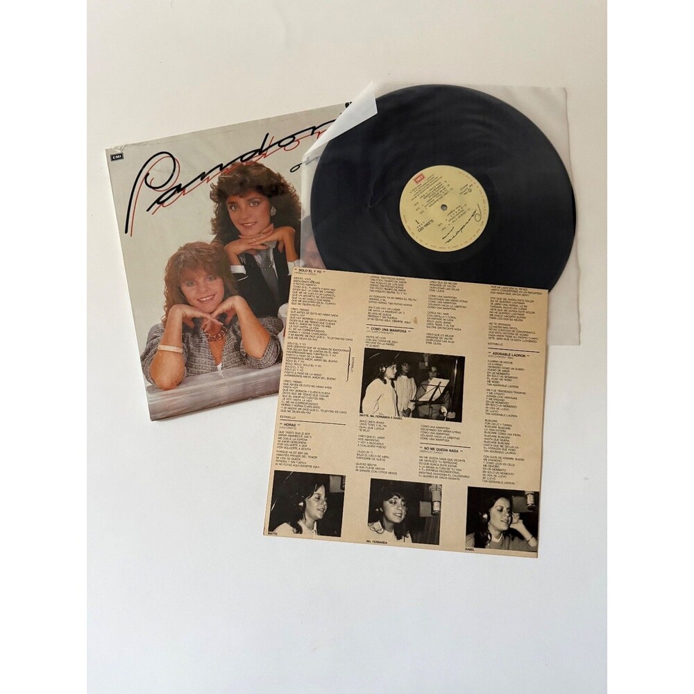 Pandora Otra Vez LP 1986 EMI SLEMN 1392 + Insert VG+ Import Mexico Shrink Clean